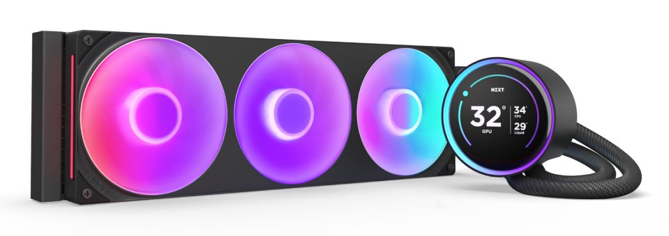 EAN 5056547204185 - NZXT Kraken Elite 360 RGB Procesador Sistema de refrigeración líquida todo en uno 12 cm Negro 1 pieza(s) imagen 1
