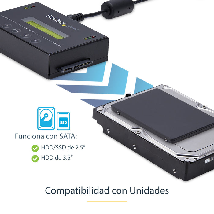 EAN 0065030858076 - StarTech.com SATDUP11IMG duplicador de datos y soporte Duplicador de HDD/ SSD (discos duros/unidades de e imagen 8