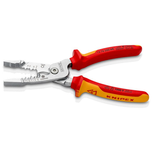 EAN 4003773088943 - Knipex 13 76 200 ME pelacable Rojo, Acero inoxidable, Amarillo imagen 2