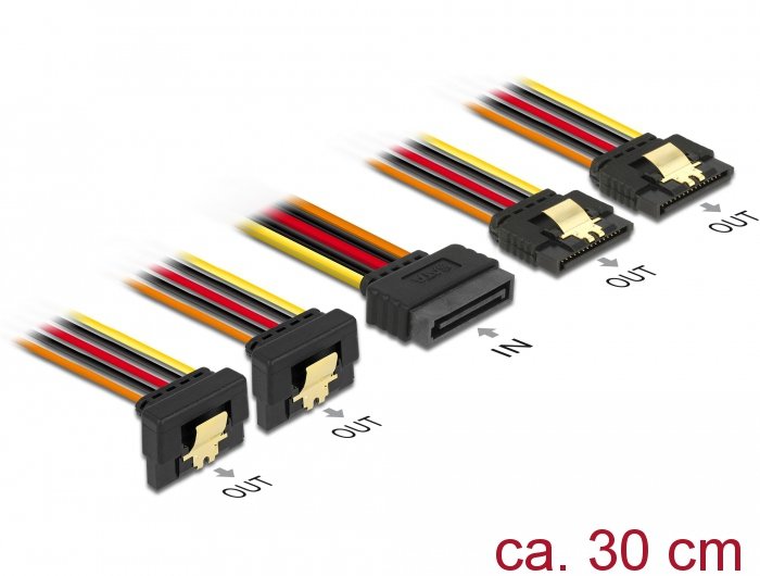 EAN 4043619601516 - DeLOCK 60151 cable de alimentación interna 0,3 m imagen 2