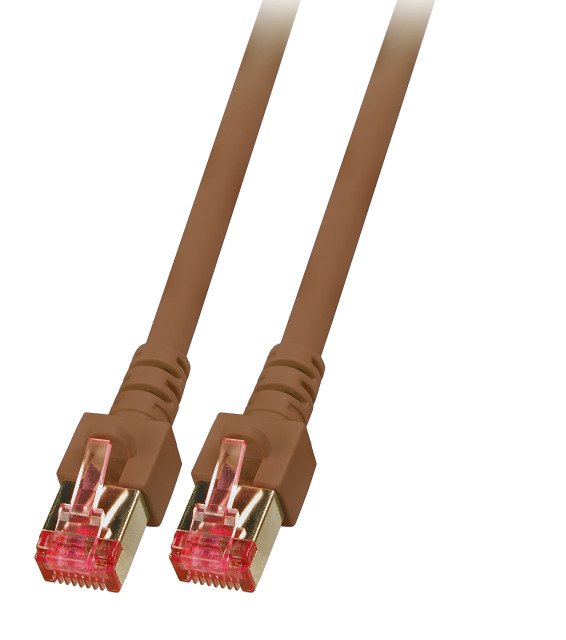 EAN 4049759095567 - EFB Elektronik RJ45 Patchkabel S/FTP, Cat.6, LSZH, 0.15m, braun cable de red Marrón 0,15 m Cat6 S/FTP (S- imagen 1