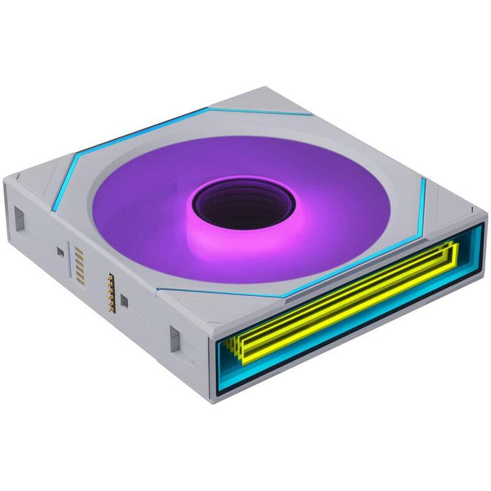 120mm Lian Li Uni Fan Sl-Inf Flex Argb Reverse Blade Blanco