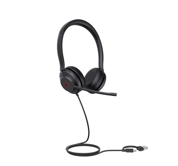 EAN 6938818320536 - Yealink UH35 Dual Teams USB-C/A Auriculares Alámbrico Diadema Llamadas/Música USB Type-C / USB Type-A Neg imagen 2