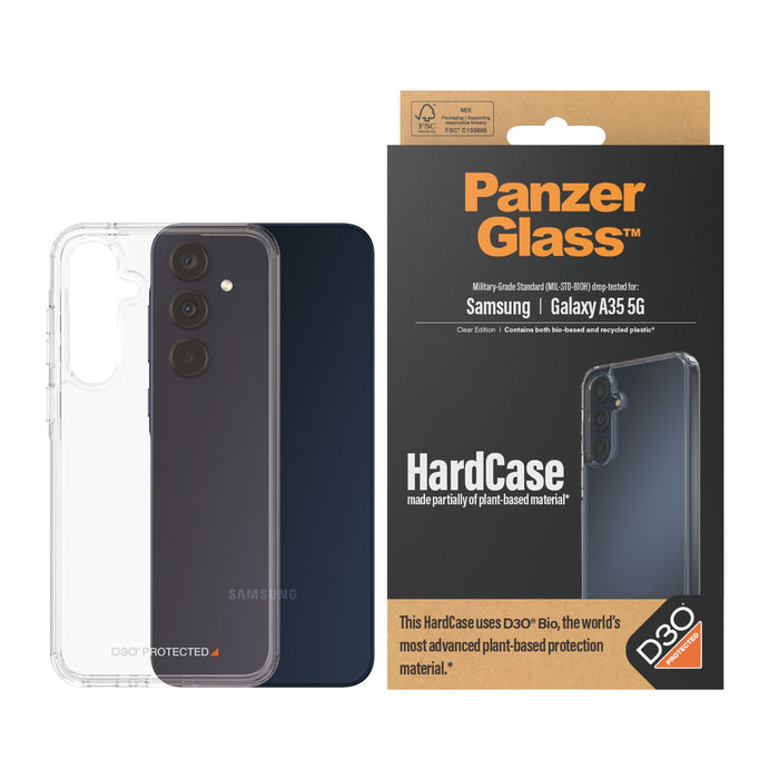EAN 5711724004698 - PanzerGlass ® HardCase Transparent w. D3O® Samsung Galaxy A35 5G funda para teléfono móvil Transparente imagen 2
