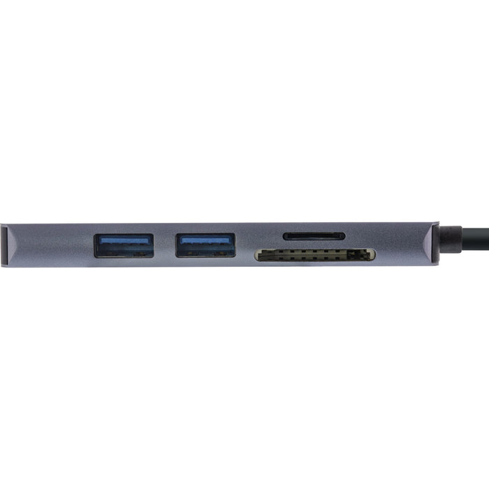 EAN 4043718300822 - InLine 33271I hub de interfaz USB 3.2 Gen 1 (3.1 Gen 1) Type-C 5000 Mbit/s Gris imagen 3