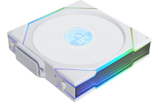 EAN 4718466017307 - Lian Li Uni Fan TL120 LCD Reverse Blade Wireless Carcasa del ordenador Ventilador 12 cm Blanco 1 pieza(s) imagen 2