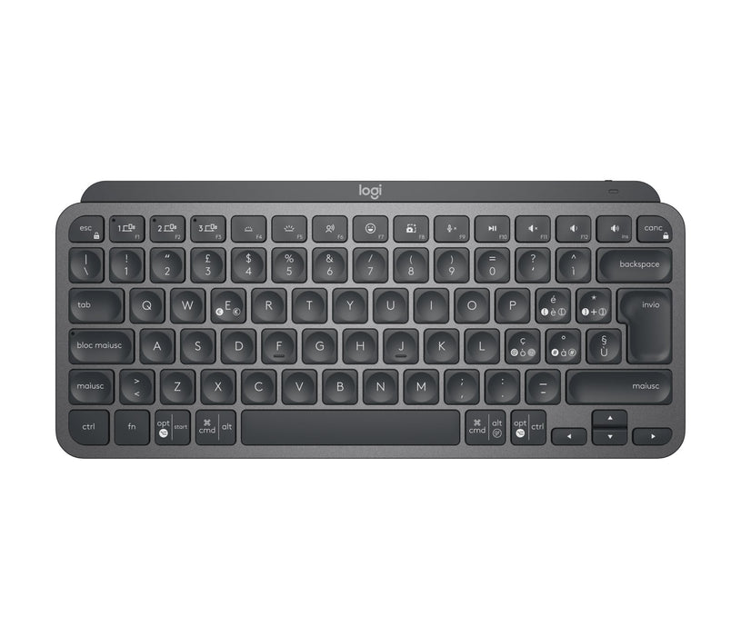 EAN 5099206101395 - Logitech MX Keys Mini For Business teclado Oficina RF Wireless + Bluetooth QWERTY Italiano Grafito imagen 1