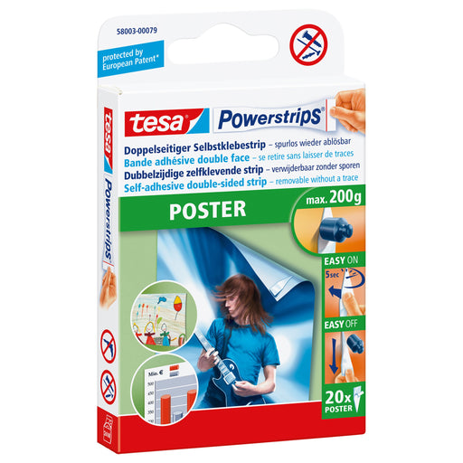 EAN 4042448103918 - TESA Powerstrips POSTER Etiqueta de instalación imagen 1