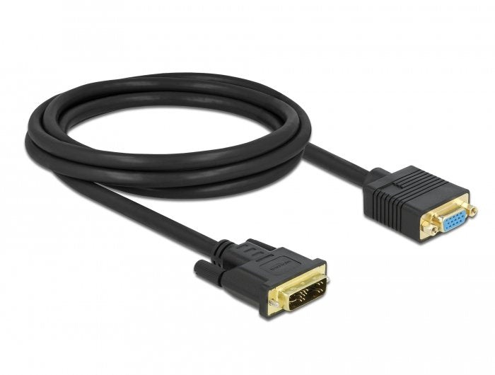 EAN 4043619867530 - DeLOCK 86753 adaptador de cable de vídeo VGA (D-Sub) Negro imagen 1