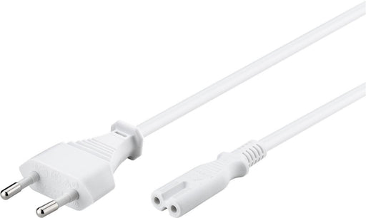 EAN 4040849513268 - Goobay 51326 cable de transmisión Blanco 1,5 m Enchufe tipo C C7 acoplador imagen 2