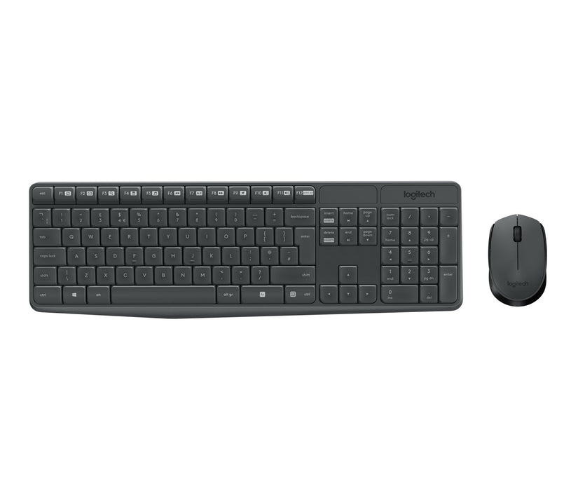EAN 5099206063891 - Logitech 920-007915 teclado Ratón incluido Universal RF inalámbrico Griego Gris imagen 3