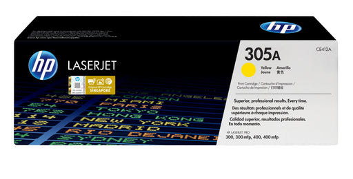 EAN 0884962772379 - HP 305A Yellow Original LaserJet Toner Cartridge cartucho de tóner 1 pieza(s) imagen 1