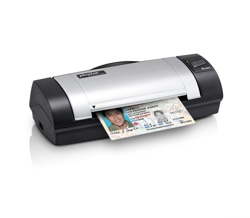 EAN 4042485607875 - Plustek MobileOffice D620 Escáner de tarjetas de visita 600 x 600 DPI Negro, Plata imagen 2