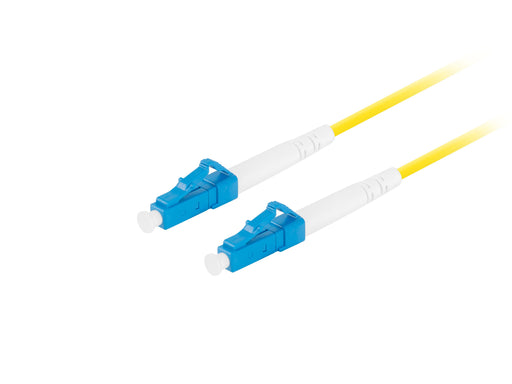 EAN 5901969433128 - Lanberg FO-LULU-SS11-0050-YE Cable de fibra óptica e InfiniBand 5 m LC Amarillo imagen 2