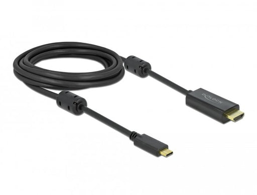 EAN 4043619859719 - DeLOCK 85971 adaptador de cable de vídeo USB Tipo C Negro imagen 1