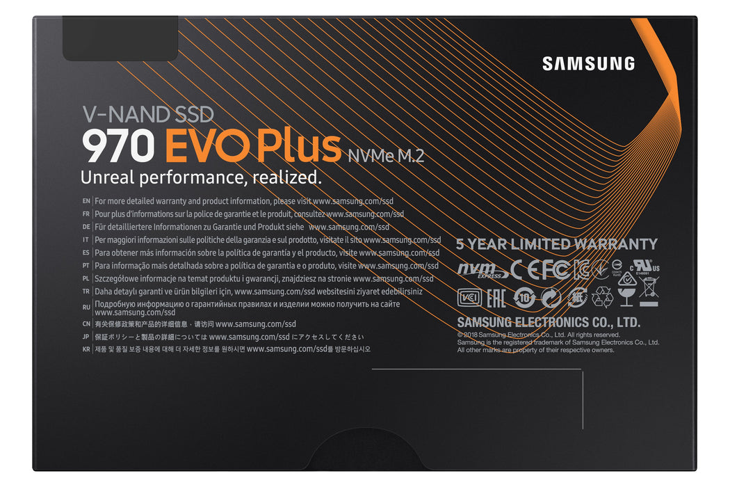 EAN 0887276302546 - Samsung 970 EVO Plus 500 GB M.2 PCI Express 3.0 NVMe V-NAND MLC imagen 6