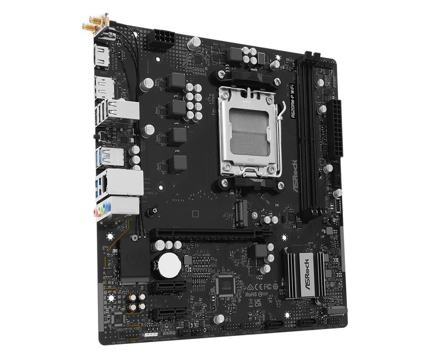 EAN 4711581496019 - Asrock A620AM-P WIFI AMD A620A Zócalo AM5 micro ATX imagen 3