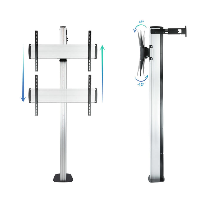 EAN 8433281010703 - TooQ FS2270M-B soporte para pantalla de señalización 177,8 cm (70") Plata imagen 3