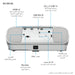 EAN 8715946670843 - Epson EH-TW7100 Proyector de alcance estándar 3000 lúmenes ANSI 3LCD UHD 4K (3840x2160) 3D Blanco imagen 5