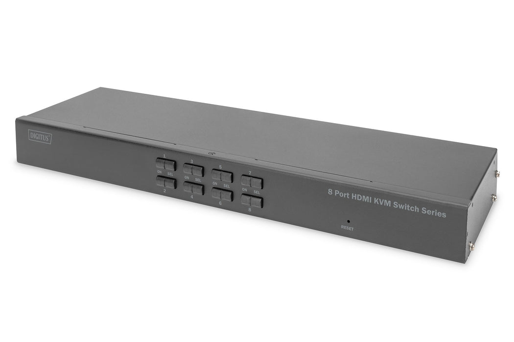 EAN 4016032488033 - Digitus DS-12910 interruptor KVM Montaje en rack Negro imagen 1