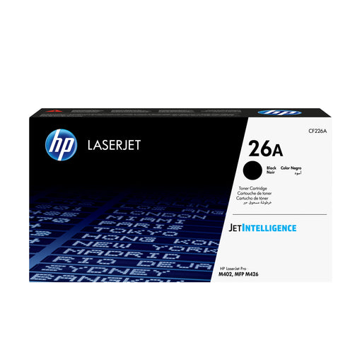 EAN 0889296154761 - HP 26A Black Original LaserJet Toner Cartridge cartucho de tóner 1 pieza(s) imagen 1