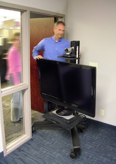 EAN 0698833016154 - Ergotron Neo-Flex Mobile MediaCenter UHD Negro Panel plano Carro multimedia imagen 8