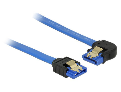 EAN 4043619849857 - DeLOCK 84985 cable de SATA 0,5 m SATA 7-pin Negro, Azul imagen 1