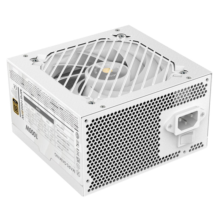 EAN 8435693110651 - Mars Gaming MPB1000SIW unidad de fuente de alimentación 1000 W 24-pin ATX ATX Blanco imagen 2