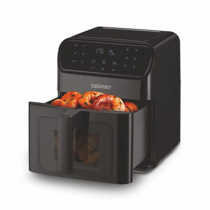 EAN 5908269356959 - Zelmer ZAF6500 freidora Sencillo 6,5 L 1500 W Freidora de aire caliente Negro imagen 7