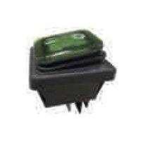 EAN 4016514070497 - Bachmann 924.176 interruptor eléctrico Interruptor oscilante 2P Negro, Verde imagen 1