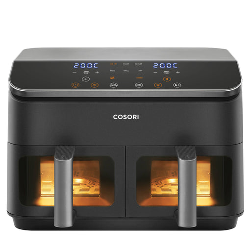 EAN 810123671731 - Cosori Dual Basket Chef Edition Doble 8,5 L Independiente 1750 W Freidora de aire caliente Negro, Plata imagen 1
