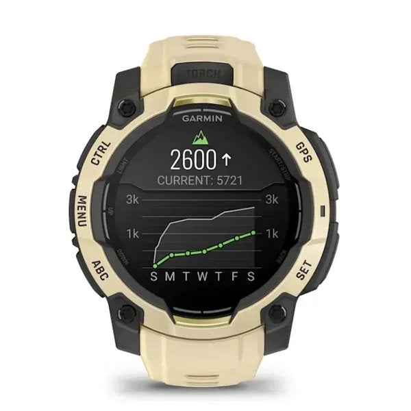 EAN 753759357122 - Garmin Instinct 3 AMOLED 3,05 cm (1.2") 45 mm Digital 390 x 390 Pixeles Pantalla táctil Beige, Gris GPS (s imagen 9