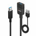 EAN 4002888433570 - Lindy 43357 hub de interfaz USB 3.2 Gen 2 (3.1 Gen 2) Type-A 100 Mbit/s Negro imagen 1