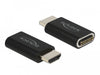 EAN 4043619666850 - DeLOCK 66685 adaptador de cable de vídeo 1,2 m HDMI tipo A (Estándar) USB Tipo C Negro imagen 3