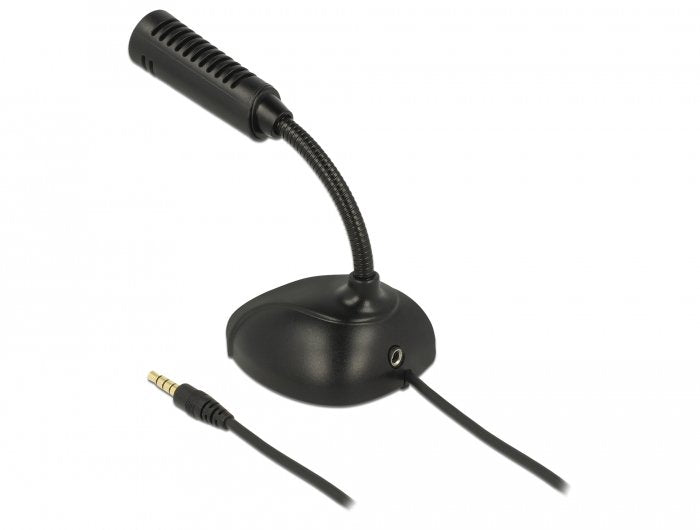 EAN 4043619658725 - DeLOCK 65872 micrófono Negro Micrófono para smartphone/teléfono móvil imagen 2