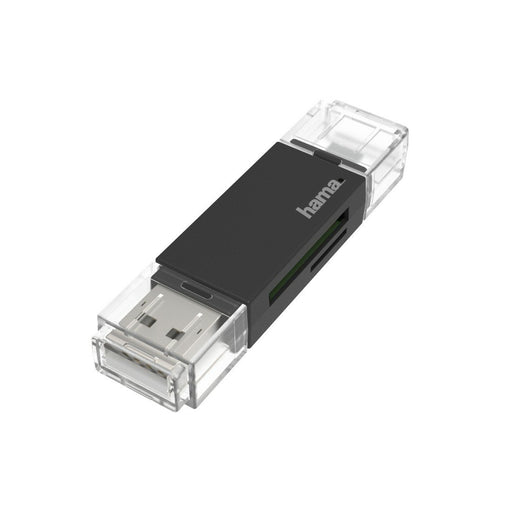 EAN 4047443437938 - Hama 00200130 lector de tarjeta USB/Micro-USB Negro imagen 1