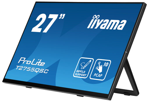 EAN 4948570122981 - iiyama ProLite T2755QSC-B1 pantalla para PC 68,6 cm (27") 2560 x 1440 Pixeles Quad HD LCD Pantalla táctil imagen 2