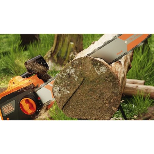EAN 5035048808283 - Black & Decker BECS2245-QS motosierra 2200 W Naranja imagen 8