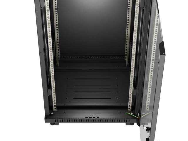 EAN 5901969447873 - Lanberg FF01-6624-12BL armario rack 24U Rack o bastidor independiente Negro imagen 10