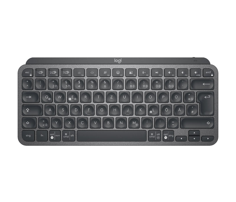 EAN 5099206098831 - Logitech Master MX Keys Mini teclado Oficina RF Wireless + Bluetooth QWERTZ Alemán Grafito imagen 1