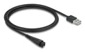 EAN 4043619909841 - DeLOCK 90984 cable de transmisión Negro 1,5 m USB A 2 pines imagen 1