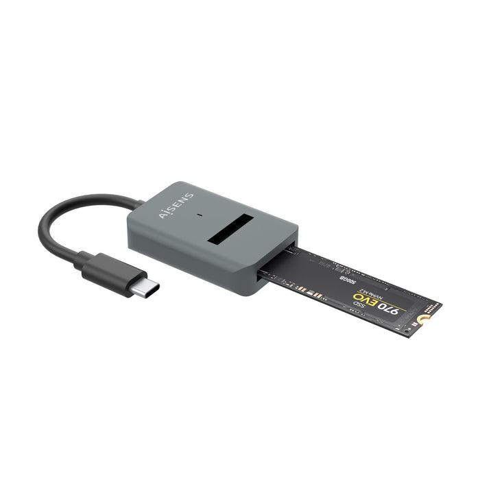 EAN 8436574708318 - AISENS ASUC-M2D012-GR caja para disco duro externo Caja externa para unidad de estado sólido (SSD) imagen 2