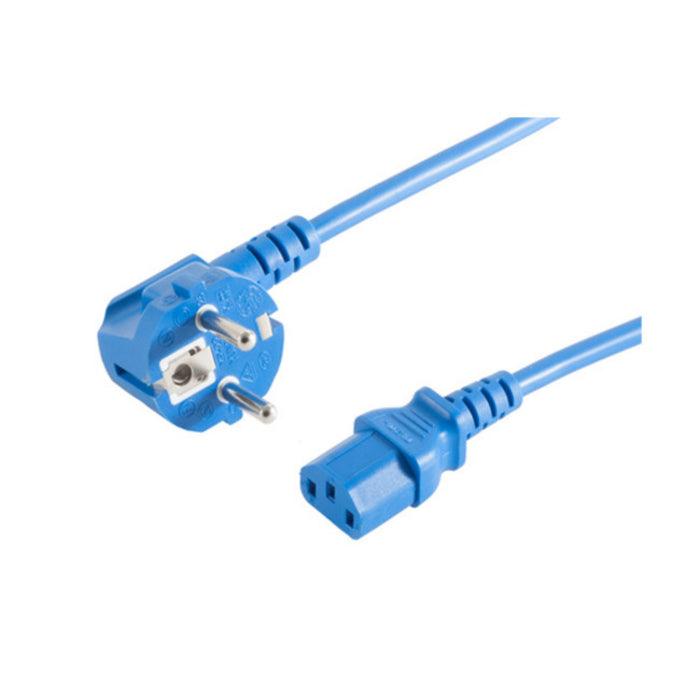 EAN 4017538112620 - S/CONN maximum connectivity 09-05181 cable de transmisión Azul 1,8 m CEE7/7 C13 acoplador imagen 1