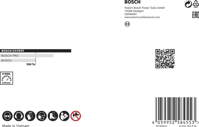 EAN 4059952584553 - Bosch 2 608 901 392 disco de afilar Disco de corte imagen 7