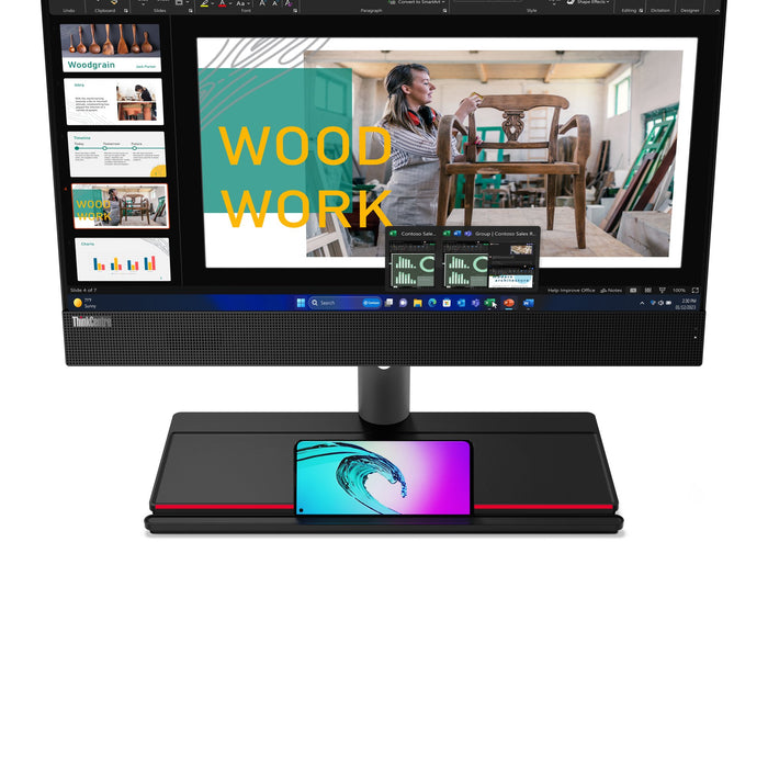 EAN 0197531650047 - Lenovo ThinkCentre M90a Gen 5 Intel® Core™ i7 i7-14700 60,5 cm (23.8") 1920 x 1080 Pixeles Pantalla tácti imagen 8