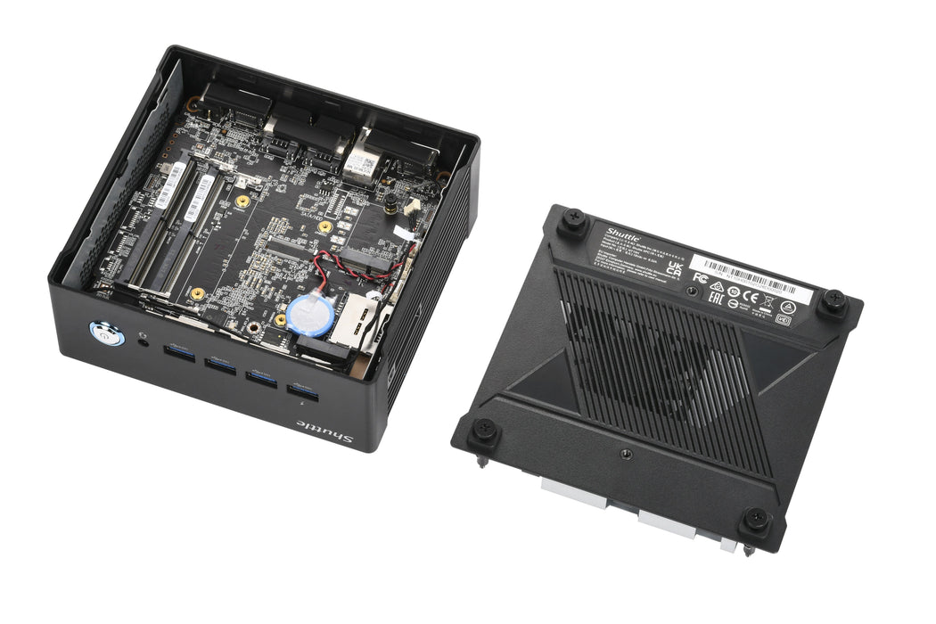 EAN 0887993007663 - Shuttle Nano PC NT10H5 PC de tamaño 1L Negro 125H Intel® SoC imagen 6