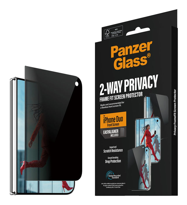 EAN 5715685054327 - PanzerGlass PG12437 protector de pantalla o trasero para teléfono móvil Protector de pantalla para privac imagen 7