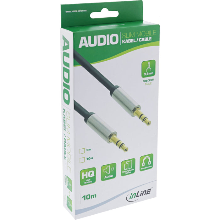 EAN 4043718235797 - InLine 99215 cable de audio 5 m 3,5mm Negro imagen 2