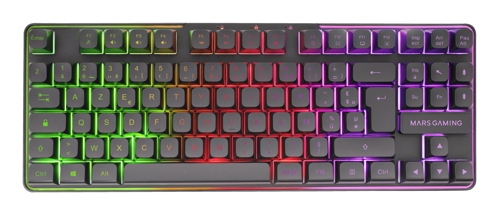 EAN 8435693111771 - Mars Gaming MCPWTKLFR teclado Ratón incluido Juego RF inalámbrica + USB AZERTY Francés Negro imagen 5