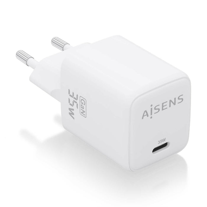 EAN 8436574709520 - AISENS ASCH-35W1P016-W cargador de dispositivo móvil Universal Corriente alterna Carga rápida Interior imagen 1